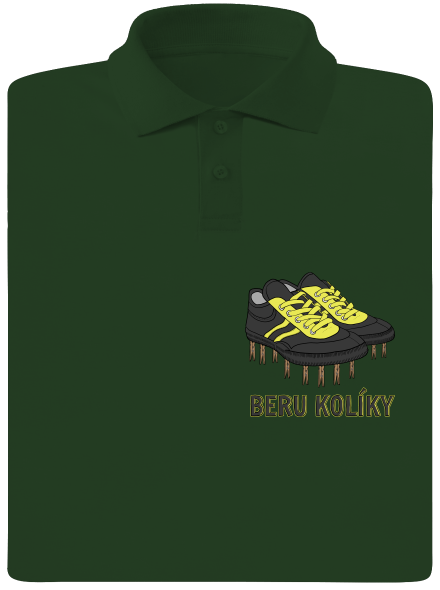 Beru kolíky pánská polokošile Bottle Green Mal