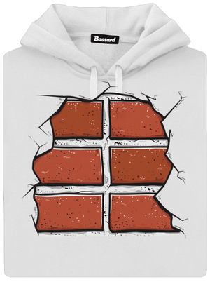 Cihličky dámská mikina klokanka White