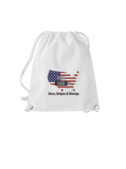 USA a USB vak White