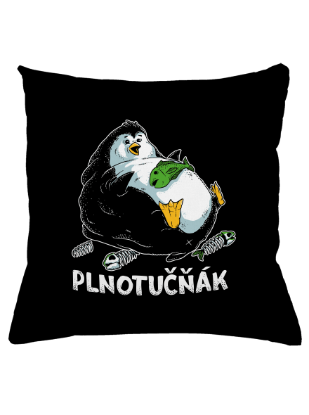 Plnotučňák polštář Black