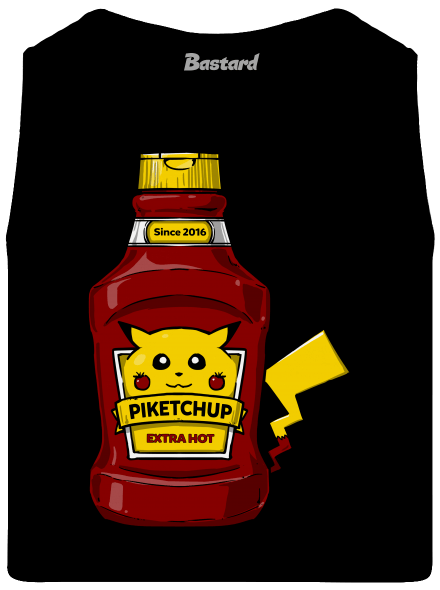 Piketchup pánské tílko Black