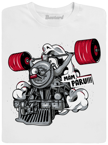 Lokomotiva dětské tričko White