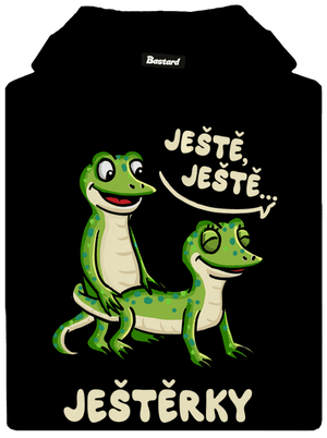 Ještě, ještě pánská mikina klokanka Black