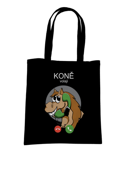 Koně volají taška Black