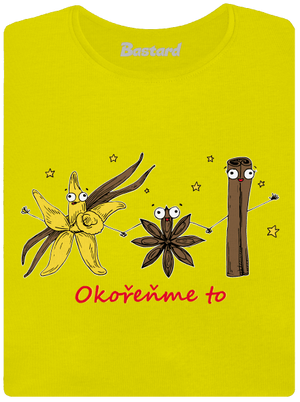 Okořeňme to dámské tričko premium Lemon