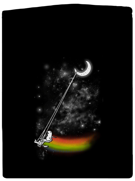 Unicorn Universe dámská mikina na zip Black