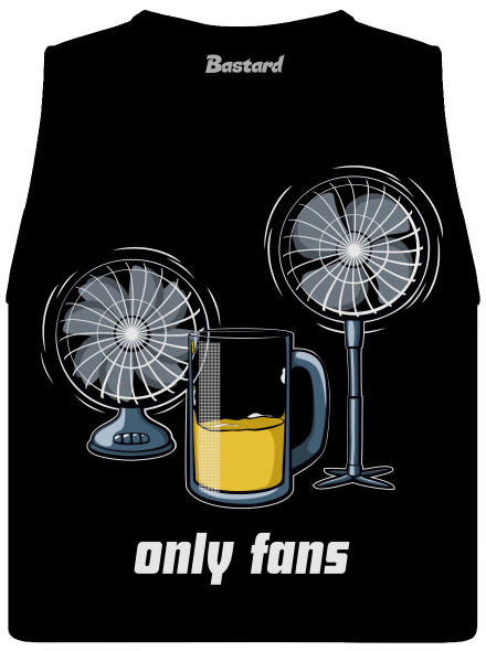 Only fans dámské tílko volné Black