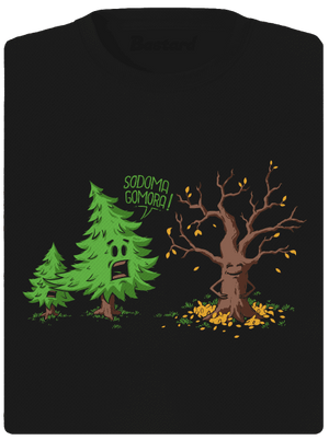 Sodoma Gomora dámské sportovní tričko Black