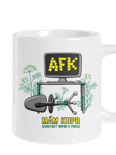 Mám kopr klasický hrnek White