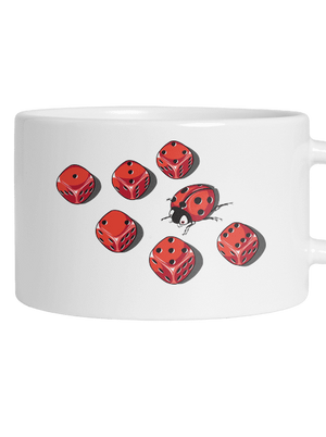 Mimikry hrnek makronka White