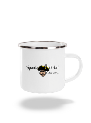 Spadlo ti to plecháček White