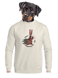 unisex mikina bez kapuce
