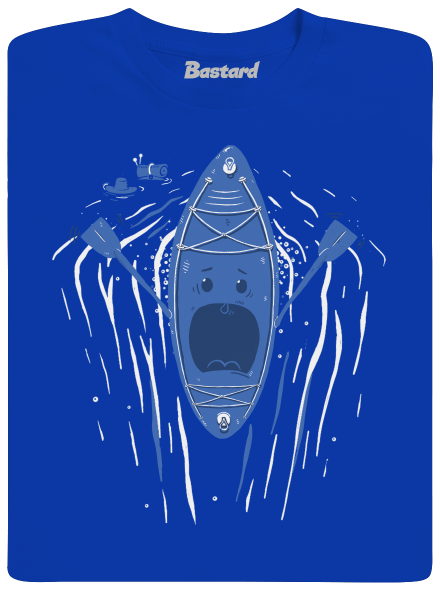 Ahhhh! pánské dlouhý rukáv Royal Blue