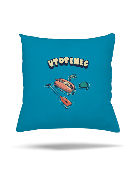 Utopenec polštář Blue Turquoise