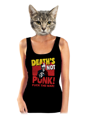 Death's not punk dámské tílko klasické Black