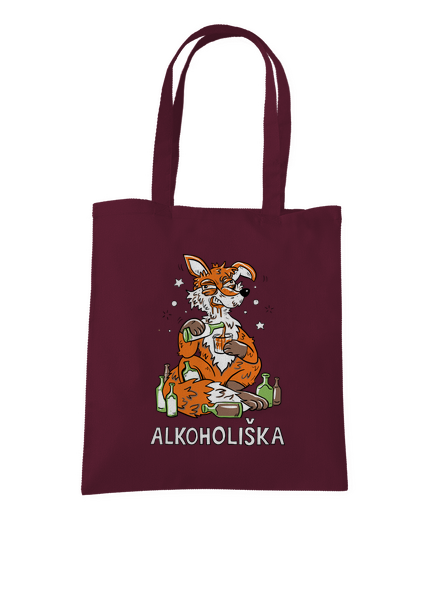 Alkoholiška taška Burgundy
