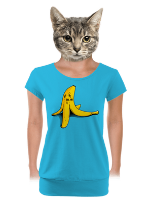 dámské tričko s lemem