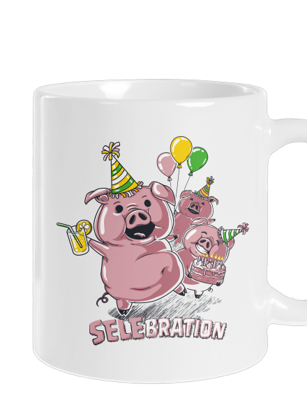 Selebration klasický hrnek White