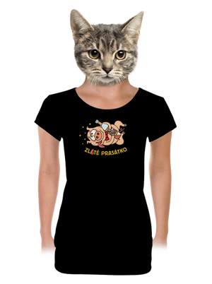 dámské tričko s lemem