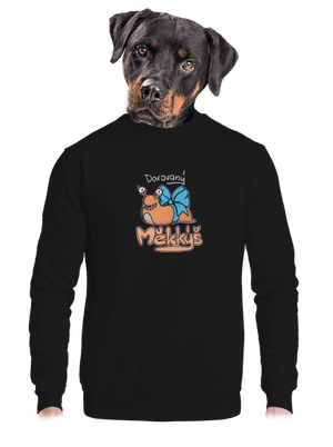 unisex mikina bez kapuce