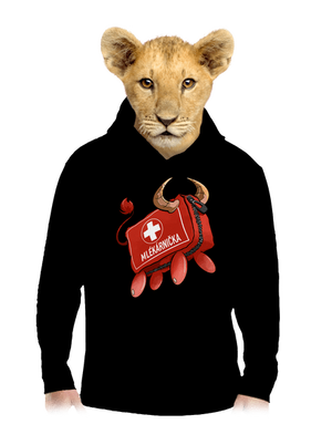 dětská mikina klokanka