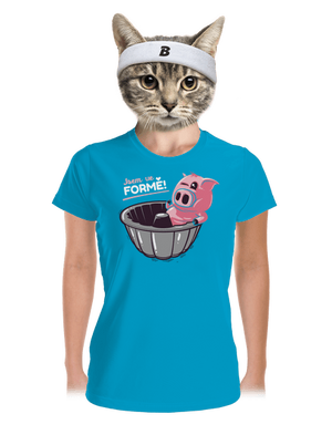 Ve formě dámské sportovní tričko Blue Atol