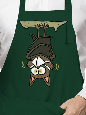 Nanopýr zástěra Bottle Green