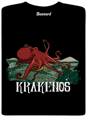 Krakenoš pánské tričko Black