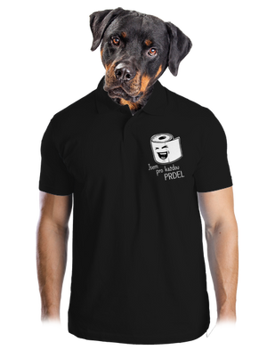 Prdel pánská polokošile Black