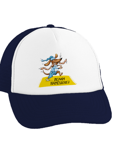 Bejvám náměsíčnej kšiltovka truckerka French Navy cap