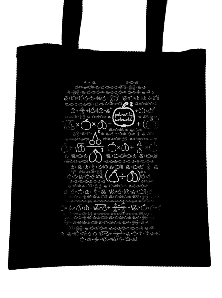 Matematik taška Black