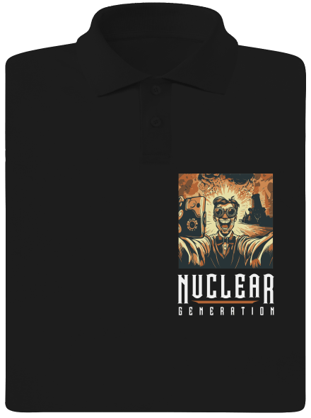 Nuclear generation pánská polokošile Black