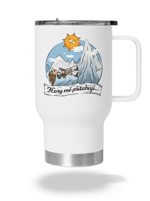 Hory mě přitahují termohrnek White