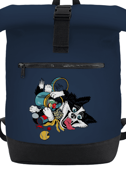 Border kolie batoh French Navy