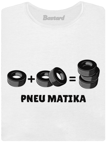 Pneu Matika dámské tričko premium White