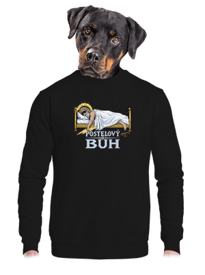 unisex mikina bez kapuce