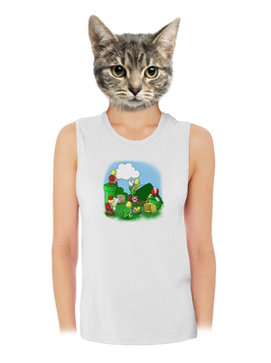 dámské tílko volné