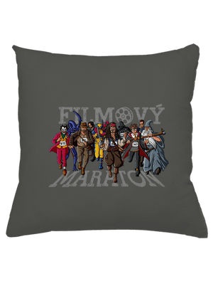 Filmový maraton polštář Gray Pol