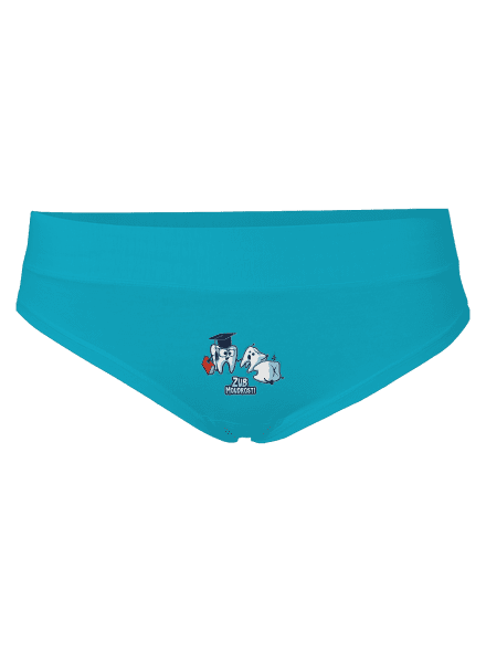 Zub moudrosti dámské kalhotky Turquoise