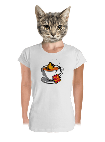 Teatanic dámské tričko premium White
