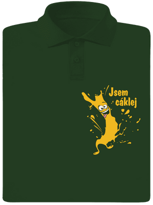 Cáklej pánská polokošile Bottle Green Mal