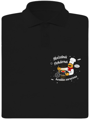 Hvězdná pekárna pánská polokošile Black