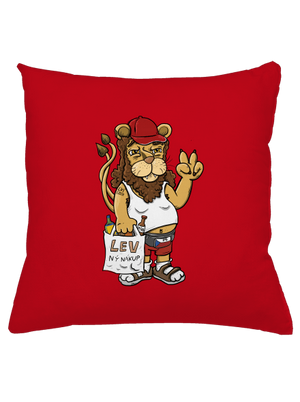 Lvíček polštář Red