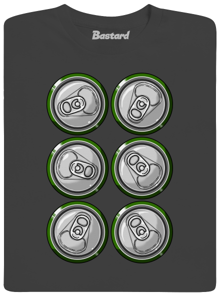 Sixpack pánské dlouhý rukáv Dark Grey