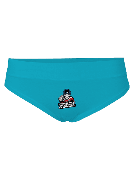 Fandi, ale zůstaň člověkem dámské kalhotky Turquoise