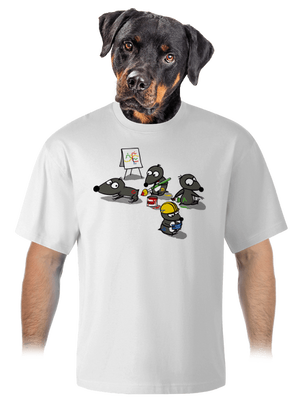 unisex tričko oversized