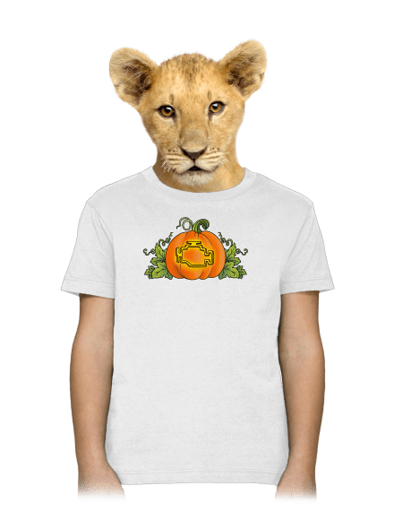 Strašidelný Halloween dětské tričko White