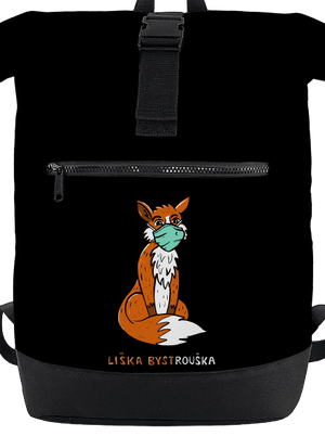 Liška Bystrouška batoh Black