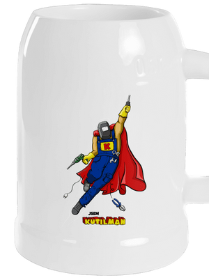 Kutilman půllitr White