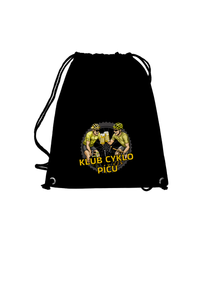 Klub cyklo píčů vak Black